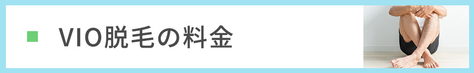 VIO脱毛の料金