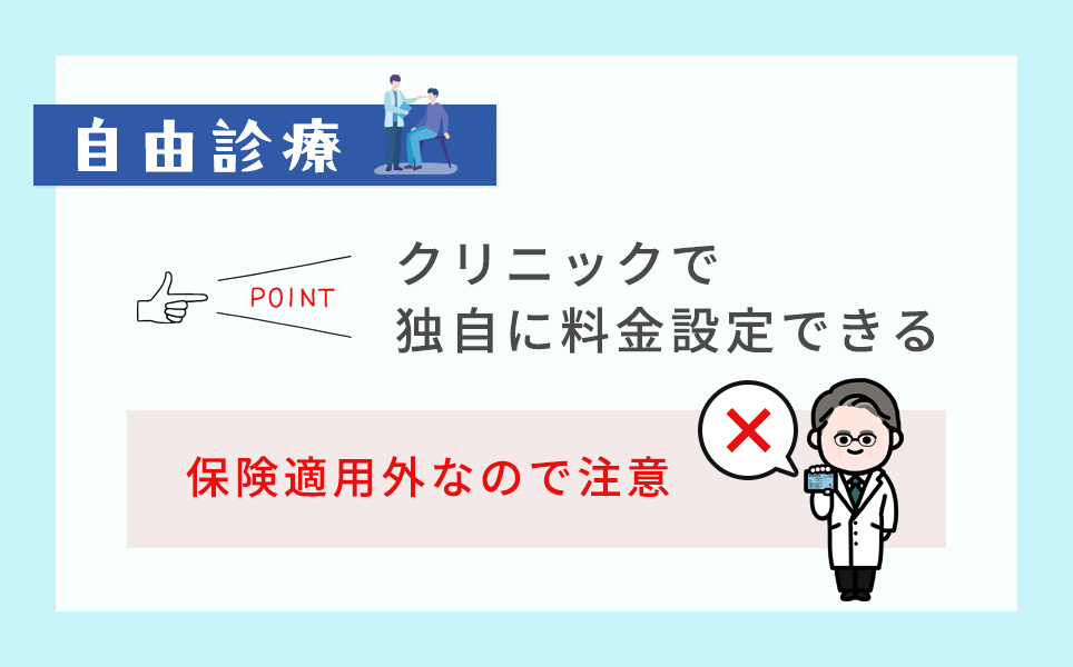 自由診療について説明