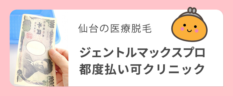 仙台でジェントルマックスプロの都度払い可クリニック